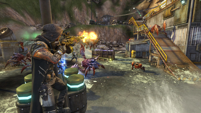 Illustration for article titled Here’s a First Look at Massive Online Shooter Defiance in Action